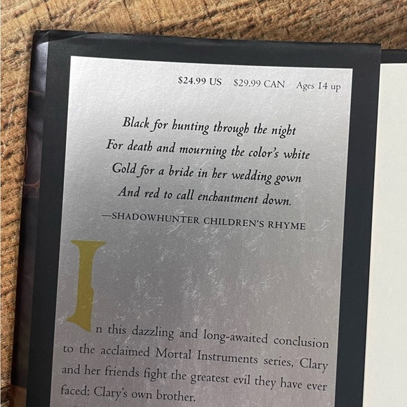 City Of Heavenly Fire The Mortal Instruments Hardcover Book Cassandra Clare - Picture 8 of 11